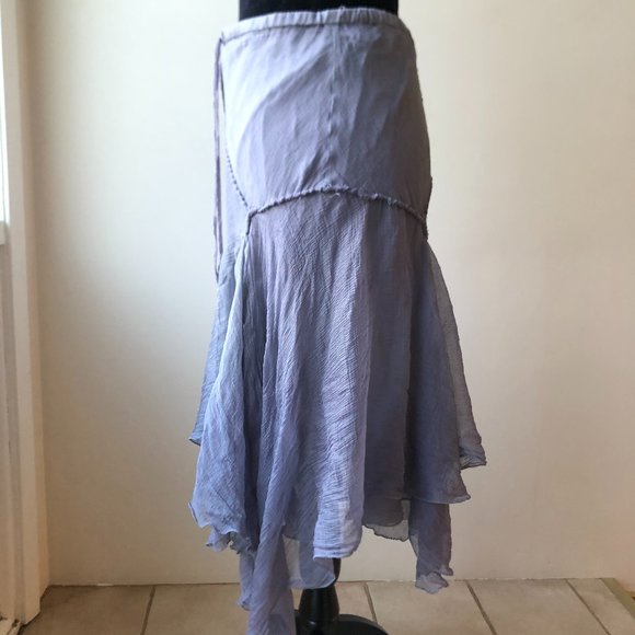 Fairycore Silk skirt - Picture 2 of 9